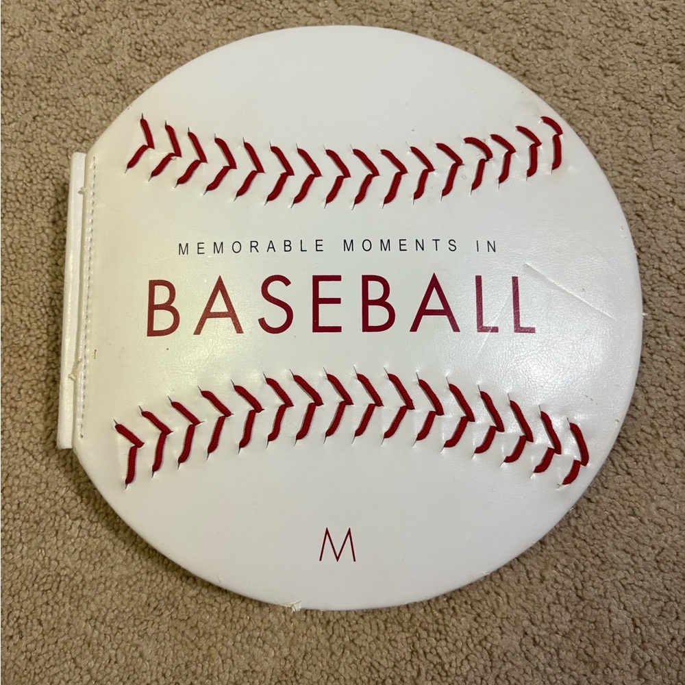 Baseball Themed Book